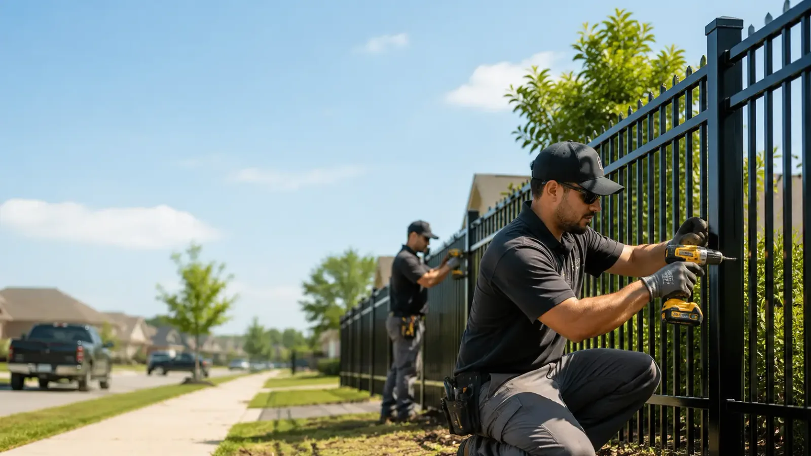 Metal Fence Installation in South Lebanon, OH